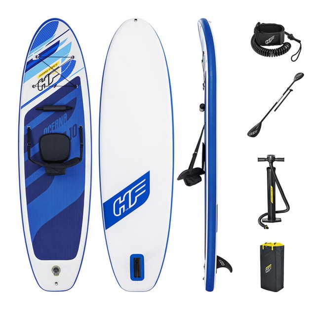 Bestway Tavola Paddle Surf Convertibile Hidro-Force 305x84x12 cm Tempo