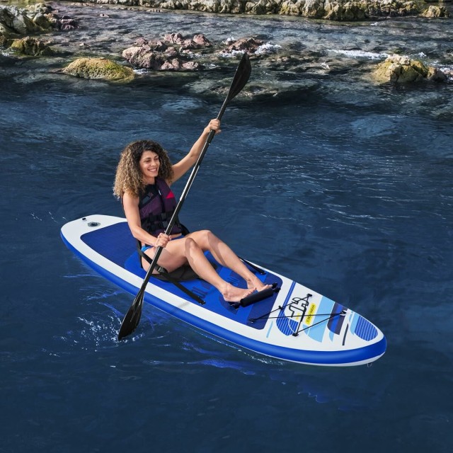 Bestway Tavola Paddle Surf Convertibile Hidro-Force 305x84x12 cm Tempo