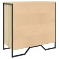 Armoire à chaussures chêne sonoma 80x38x78 cm bois d'ingénierie