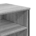 Armoire lavabo de salle de bain sonoma gris 91x35x60 cm