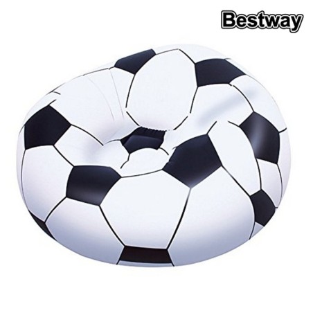 Bestway Riesiger Fußballsessel 114x112x66 cm +6 Jahre Innen- und Gart