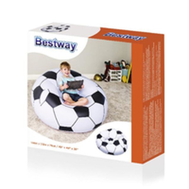 Bestway Gigantische Voetbalstoel 114x112x66 cm +6 jaar Binnen en Tuin
