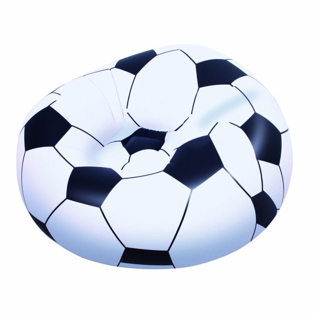Bestway Riesiger Fußballsessel 114x112x66 cm +6 Jahre Innen- und Gart