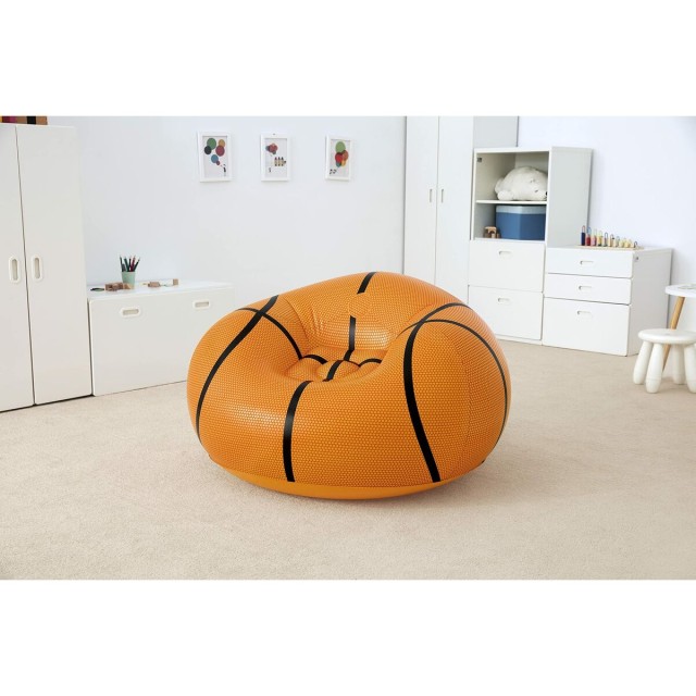 Bestway Fauteuil Gonflable Géant Basketball 114x112x66 cm +6 Ans Int