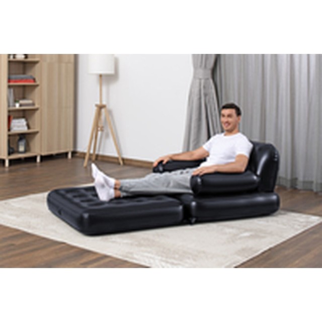 Bestway Sillon Hinchable 4 Posiciones Negro 191x38x25 cm Interior 7511