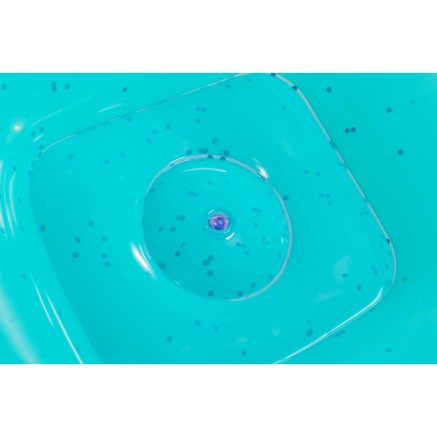 Bestway Gigante Sedia Gonfiabile Glitterata 114x112x66 cm +6 Anni Inte 2