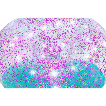 Bestway Opblaasbare Glitter Gigantische Fauteuil 114x112x66 cm +6 Jaar