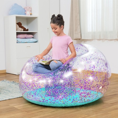 Inflatable Armchair Bestway Multicolour 114 x 112 x 66 cm 122 x 114 x