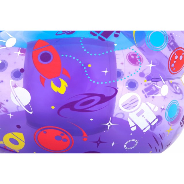 Bestway Sedia Gonfiabile con Luci Led Spaziali 72x72x64 cm +3 Anni Int