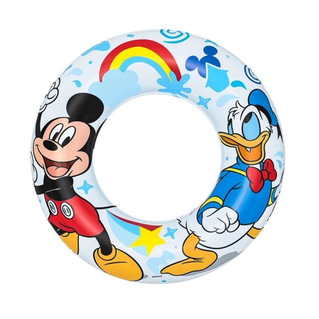Bestway Flotador Hinchable Disney Mickey & Friends D56 cm +3 a 6 Años