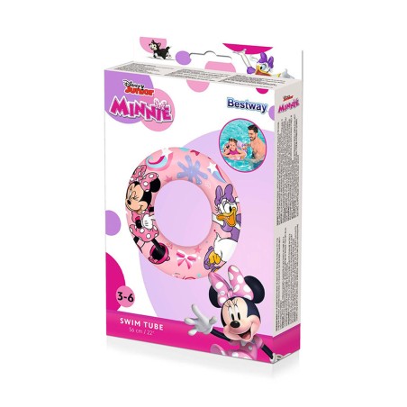 Bestway Flotador Hinchable Disney Minnie D56 cm +3 a 6 Años Playa y P