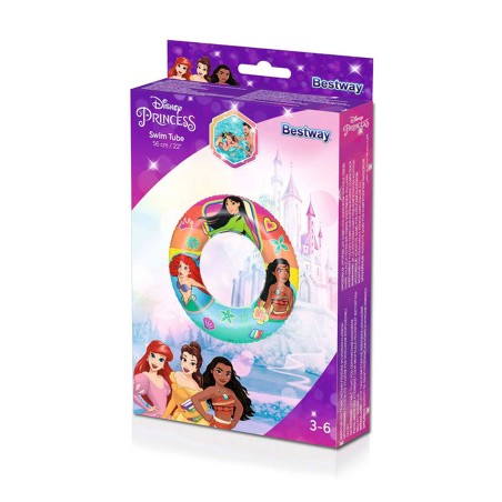 Bestway Disney Princess Gonfiabile Floater D56 cm +3 a 6 Anni Spiaggia