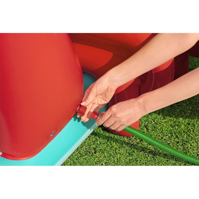 Bestway Piscina Hinchable Parque Juegos Disney Sirenita 221x193x117 cm