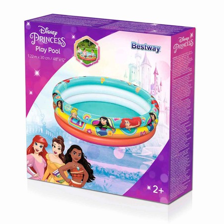 Bestway Piscine Gonflable Disney Princesses 122x30 cm +2 Ans Jardin 91