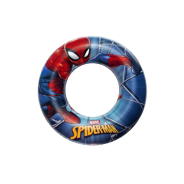 Bestway Flotador Hinchable Marvel Spiderman D56 cm +3 a 6 Años Playa