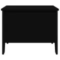 Table basse noir 100x51x40 cm bois d'ingénierie