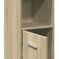 Armoire de salle de bain Chêne sonoma 30x30x183,5 cm Aggloméré