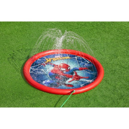 Bestway Aufblasbares Pool mit Spiderman Sprinkler D165 cm +2 Jahre Gar