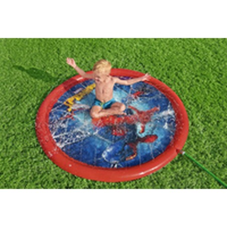 Bestway Piscine Gonflable avec Arroseur Spiderman D165 cm +2 Ans Jardi