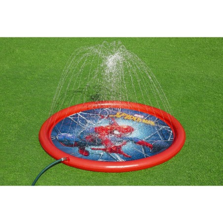 Bestway Piscina Gonfiabile con Spruzzatore Spiderman D165 cm +2 Anni G