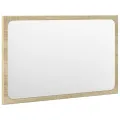 Ensemble de meubles de salle de bain 3 pcs chêne sonoma