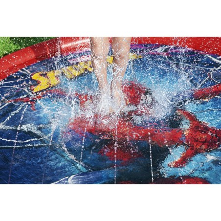 Bestway Piscina Gonfiabile con Spruzzatore Spiderman D165 cm +2 Anni G