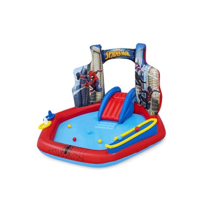 Bestway Piscine Gonflable Aire de Jeux Spiderman 211x206x127 cm +2 Ans 2