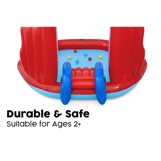 Bestway Opblaasbaar Zwembad Spiderman Speeltuin 211x206x127 cm +2 jaar