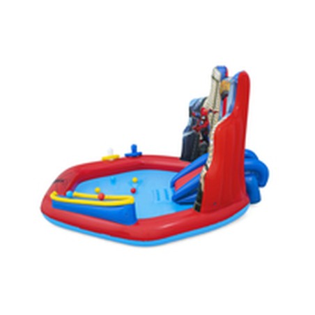 Bestway Piscina Gonfiabile Parco Giochi Spiderman 211x206x127 cm +2 An