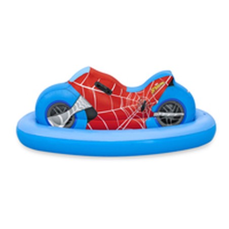 Bestway Figurine Gonflable Moto Spiderman 170x84 cm +3 Ans Plage et Pi