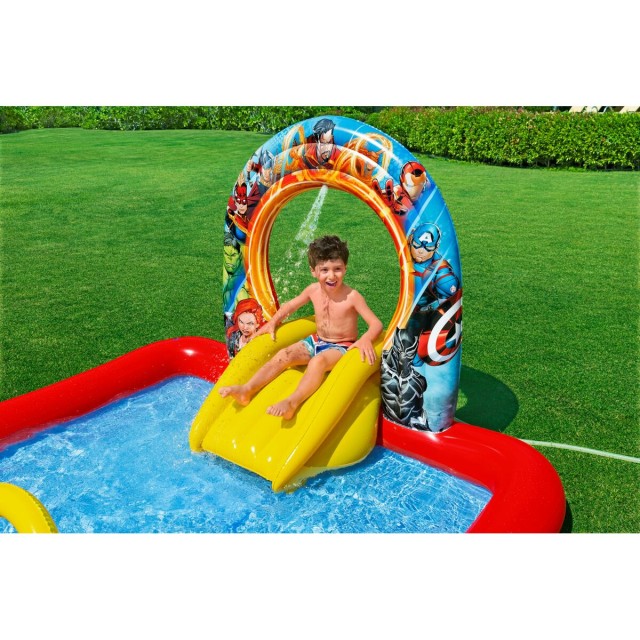 Piscina Infantil Bestway The Avengers Multicolor +2 Años PVC Plástic