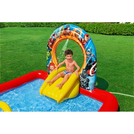 Bestway Aufblasbares Spielzeug-Pool Avengers 211x198x125 cm +2 Jahre G