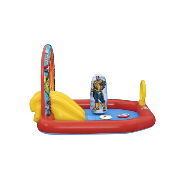 Bestway Piscina Gonfiabile Parco Giochi Avengers 211x198x125 cm +2 Ann