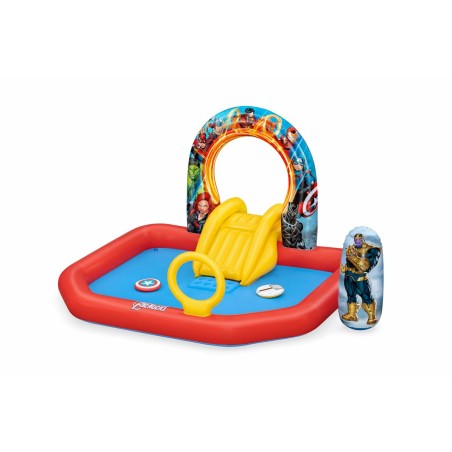 Bestway Piscina Gonfiabile Parco Giochi Avengers 211x198x125 cm +2 Ann