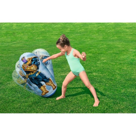 Bestway Piscine Gonflable Parc de Jeux Avengers 211x198x125 cm +2 Ans