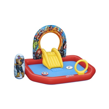 Bestway Piscine Gonflable Parc de Jeux Avengers 211x198x125 cm +2 Ans