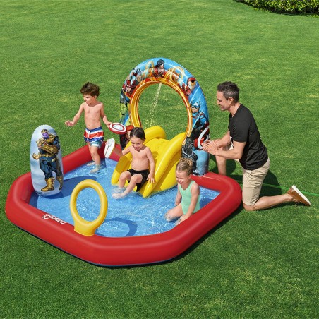 Bestway Aufblasbares Spielzeug-Pool Avengers 211x198x125 cm +2 Jahre G