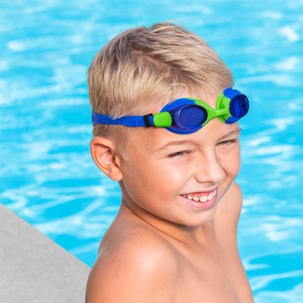 Bestway Silikon-Schwimmbrille Erwachsene, Anti-Fog, verschiedene Farbe 2