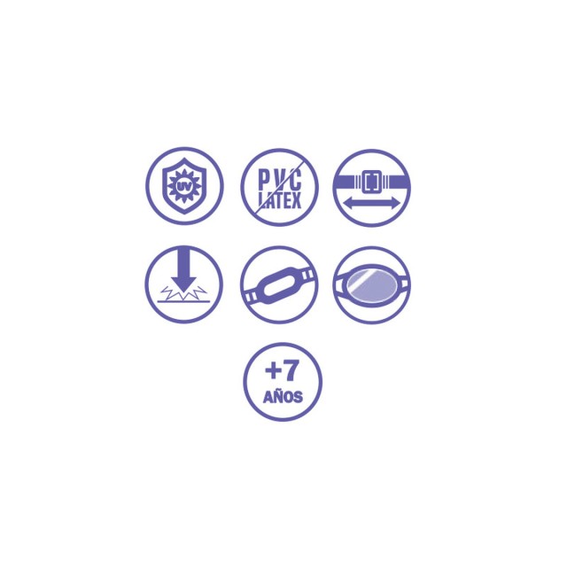 Bestway Occhiali da Nuoto in Silicone Antinebbia per Adulti, Colori As