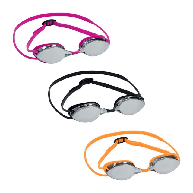 Bestway Lunettes Natation Enfants Courroie Silicone Couleur Assortie +