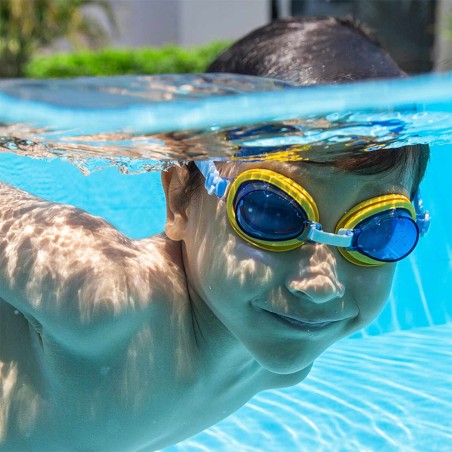 Bestway Silikon-Schwimmbrille Junior Anti-Beschlag Farbe Sortiert +7 J