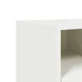 Meuble TV blanc 68x39x60,5 cm acier