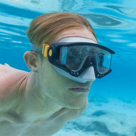 Bestway Masque de Plongée Junior Courroie Anatomique Couleur Assortie 2