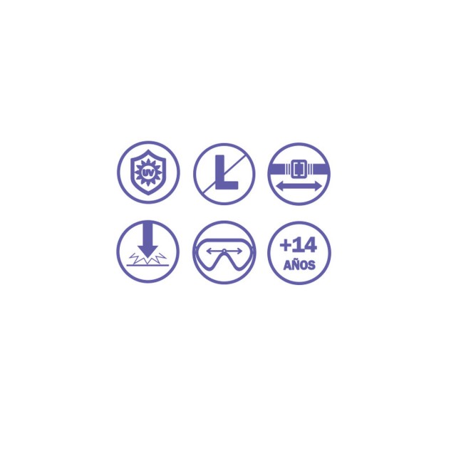 Bestway Junior Tauchmaske Anatomischer Riemen Farbmischung +7 Jahre St