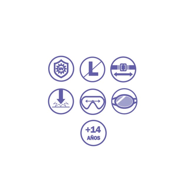 Bestway Mascara Buceo Junior Correa Anatomica Color Surtido +7 Años P