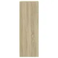 Buffet avec LED chêne sonoma 42,5x34x100 cm bois d'ingénierie