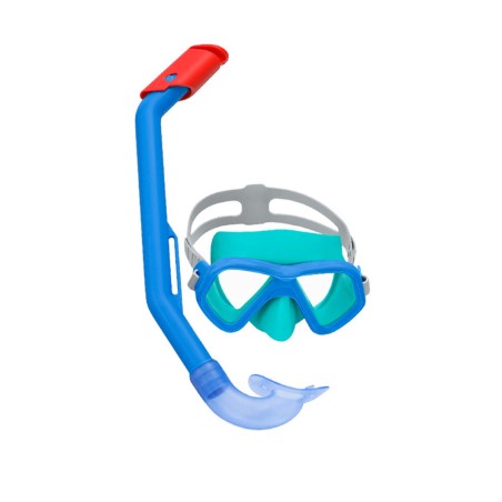 Bestway Set Maschera e Tubo Infantile Cinturino Anatomico Colore Assor