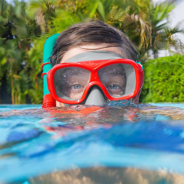 Bestway Conjunto Mascara y Tubo Junior Valvula de Purga Color Surtido