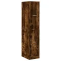 Armoire d'apothicaire chêne fumé 30x41x144,5 cm bois ingénierie