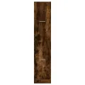 Armoire d'apothicaire chêne fumé 30x41x144,5 cm bois ingénierie